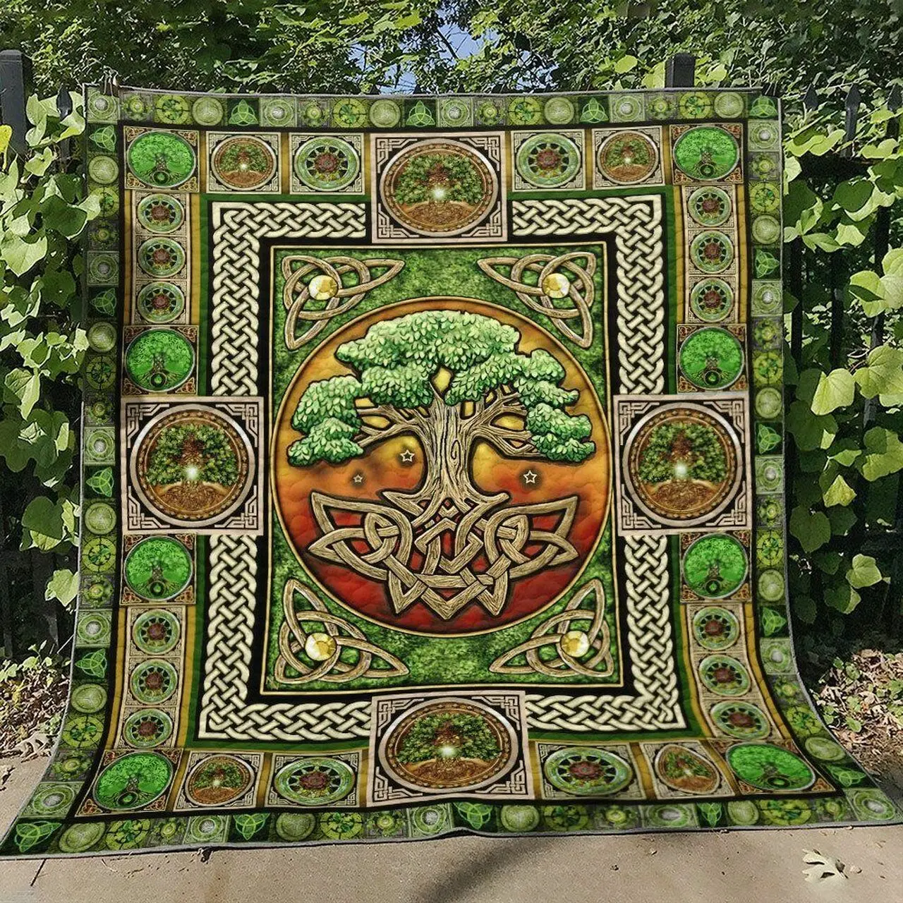 Tree Of Life D010784 Quilt Blanket and Home Decor