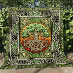 Tree Of Life D010785 Quilt Blanket and Home Decor