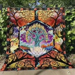 Tree Of Life D010787 Quilt Blanket and Home Decor