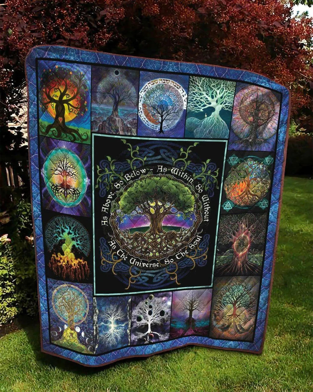 Tree Of Life Quilt Fqf and Home Decor
