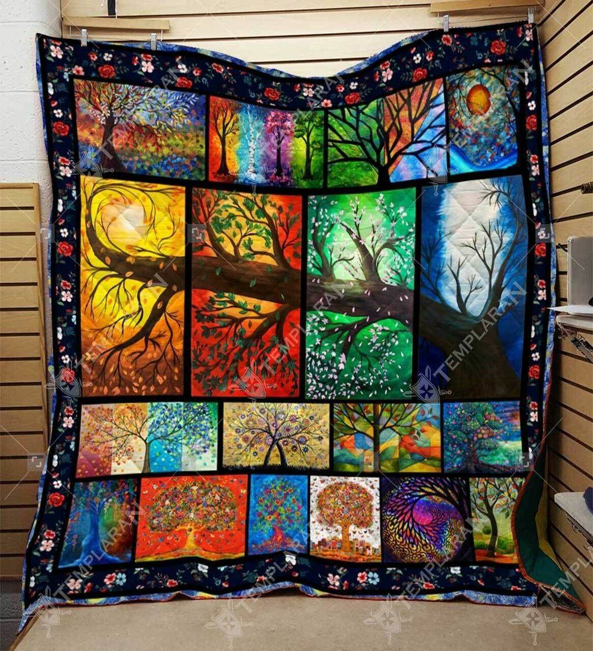 Tree Of Life Quilt Ieo and Home Decor