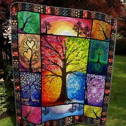 Tree Of Life Td20110076 Quilt Blanket and Home Decor