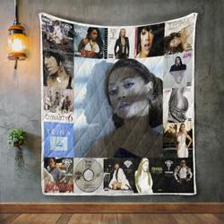 Trina Album Covers Quilt Blanket and Home Decor