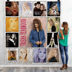 Trisha Yearwood Albums Quilt Blanket 02 and Home Decor