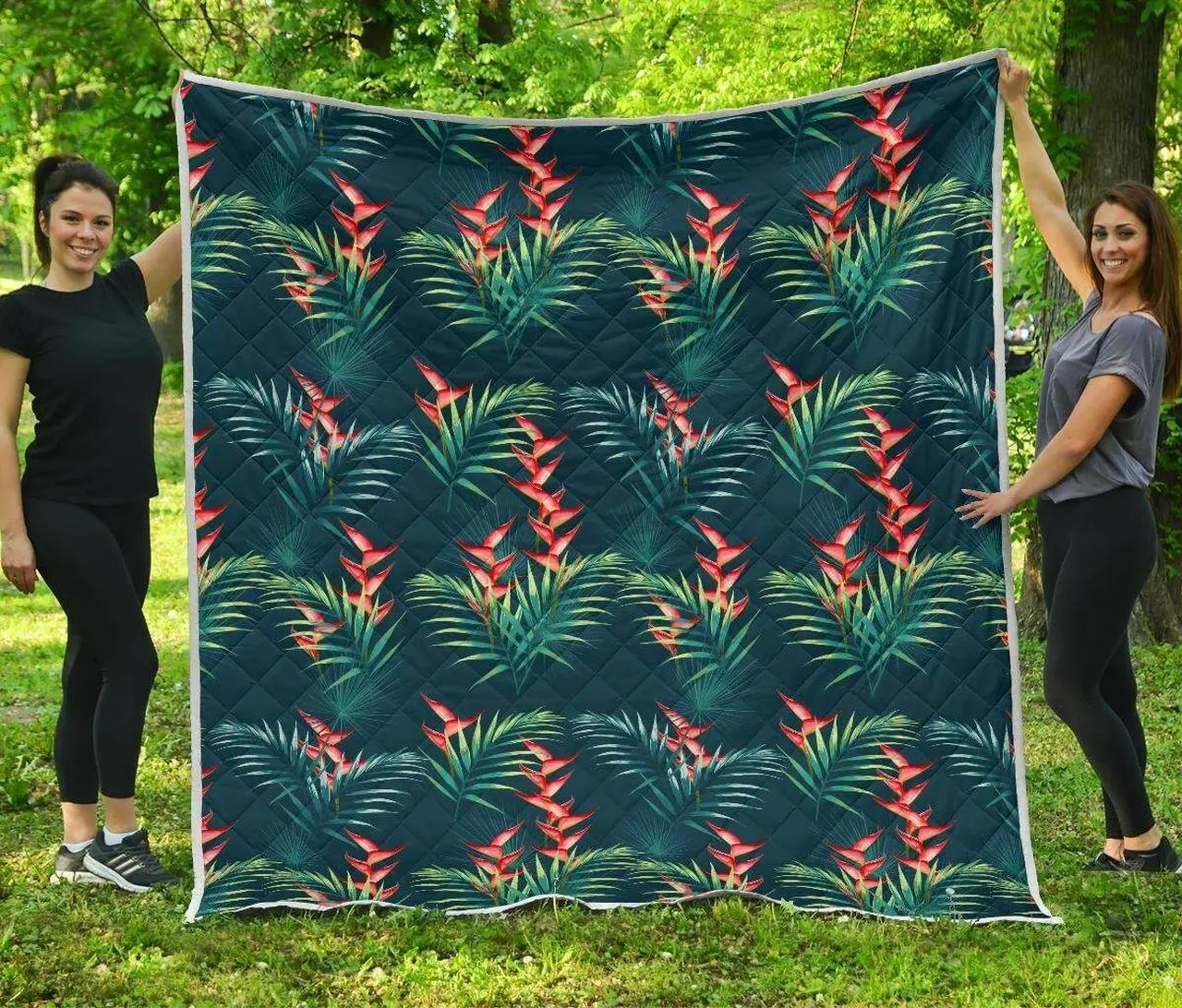Tropical Plants Hawaii Cl17100637Mdq Quilt Blanket and Home Decor