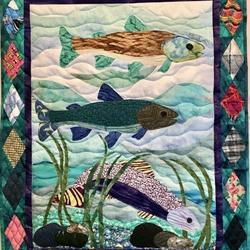 Trout HUR22995 3D Customized Quilt 2307 and Home Decor