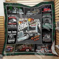Truck Quilt Blanket Dhc05021284Td and Home Decor