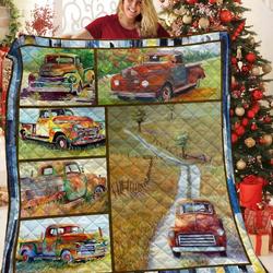 Trucker JFJ14042 3D Customized Quilt 2707 and Home Decor