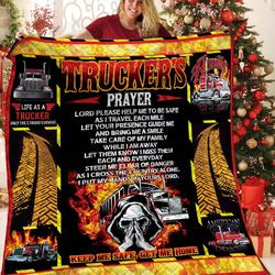 Trucker JFJ14043 3D Customized Quilt 2707 and Home Decor