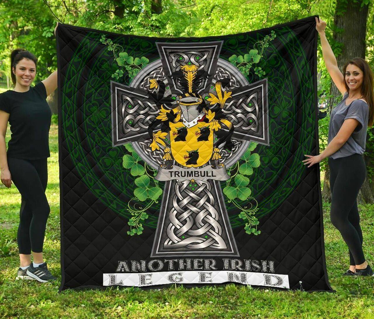 Trumbull Or Turnbull Ireland Irish Legend JFJ14050 3D Customized Quilt 2707 and Home Decor