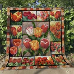 Tulip Ml060625 Quilt Blanket and Home Decor