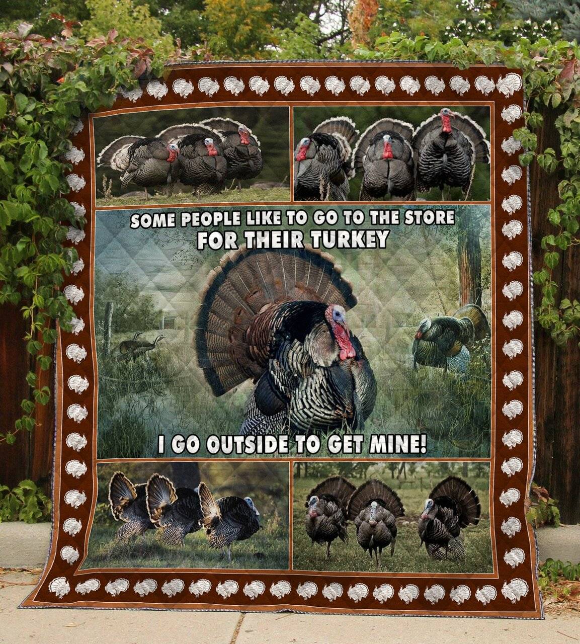 Turkey Bird Blanket 3D Full Printing Txh-Qdd29 Quilt and Home Decor