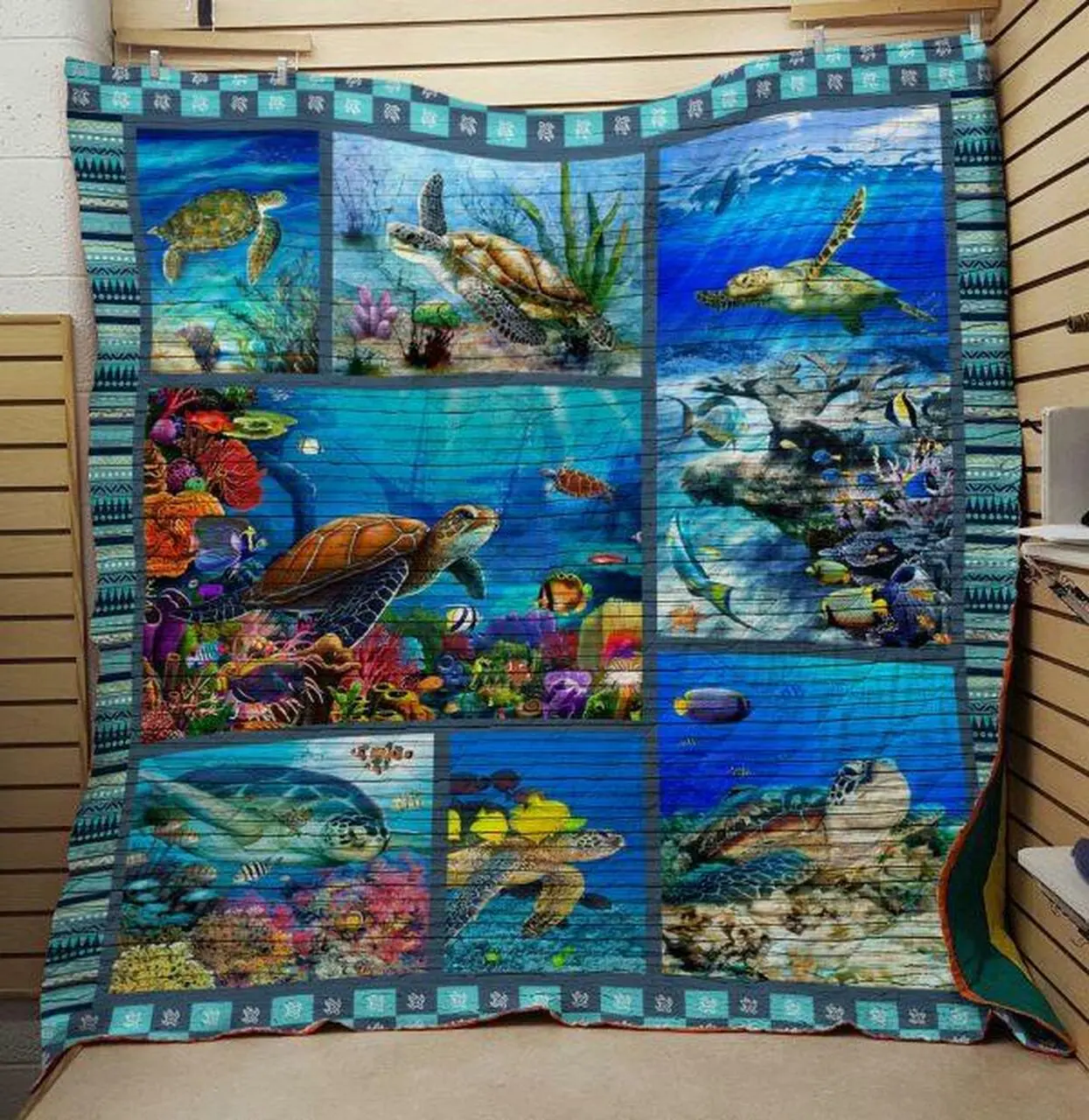 Turtle 1203006 Quilt Blanket Quilt and Home Decor
