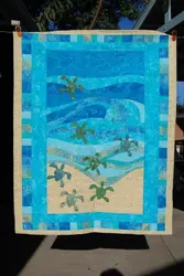 Turtle Clm0910205 Quilt Blanket and Home Decor