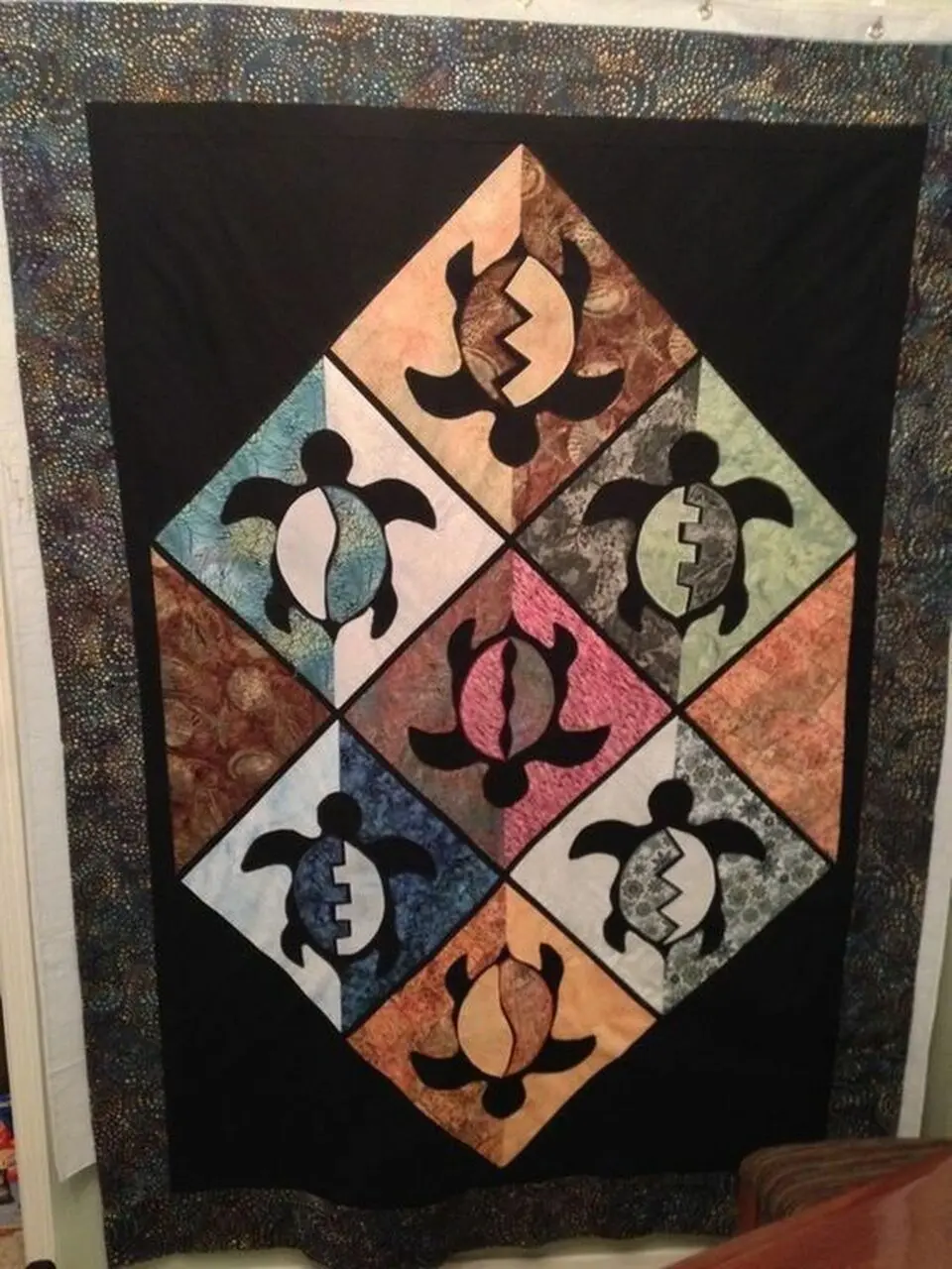 Turtle Hur Quilt Cysity and Home Decor