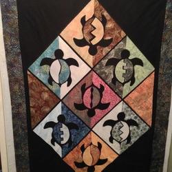 Turtle Hur Quilt Cysity and Home Decor