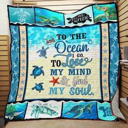Turtle JFJ14174 3D Customized Quilt 2707 and Home Decor