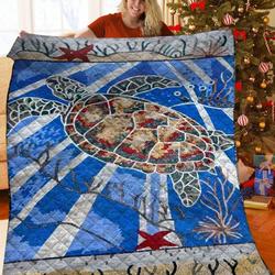 Turtle JFJ14202 3D Customized Quilt 2707 and Home Decor
