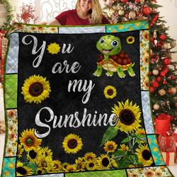 Turtle JFJ14248 3D Customized Quilt 2707 and Home Decor