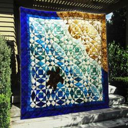 Turtle Na090702B Tbg Quilt Blanket and Home Decor