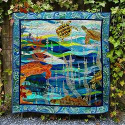 Turtle NG072002B TBG Quilt Blanket and Home Decor
