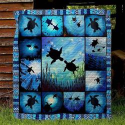 Turtle Nh240405 Quilt Blanket and Home Decor