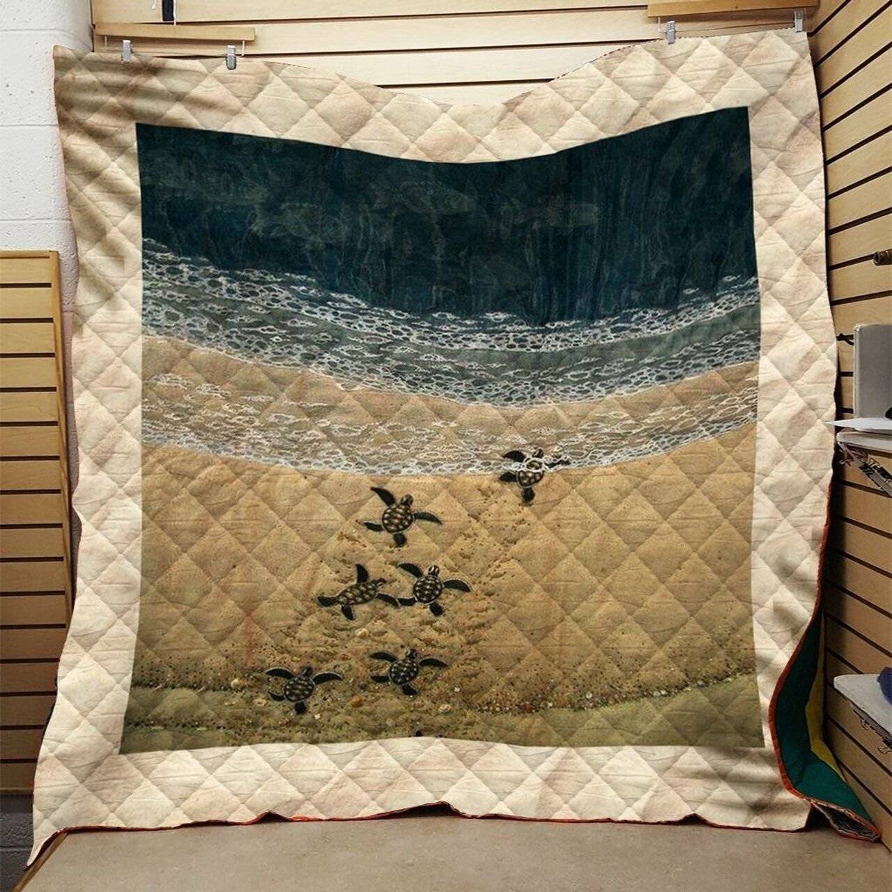 Turtle Quilt Blanket Dhc0910774Vt and Home Decor