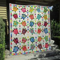 Turtle Quilt Blanket Ver 5  Quilt and Home Decor