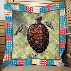 Turtle Quilt Hea and Home Decor