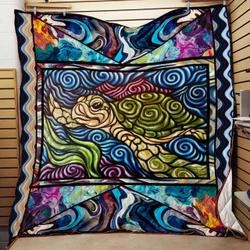 Turtle Quilt Q1902-14 and Home Decor