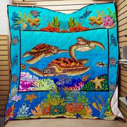 Turtle Quilt Q2002-00 and Home Decor