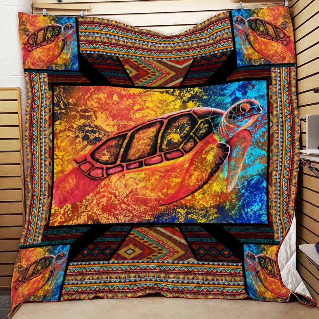 Turtle Quilt Q2002-05 and Home Decor
