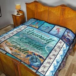 Turtle S Lover ODL166 3D Customized Quilt Hip and Home Decor