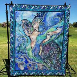Turtle Tg090701A Tbg Quilt Blanket and Home Decor