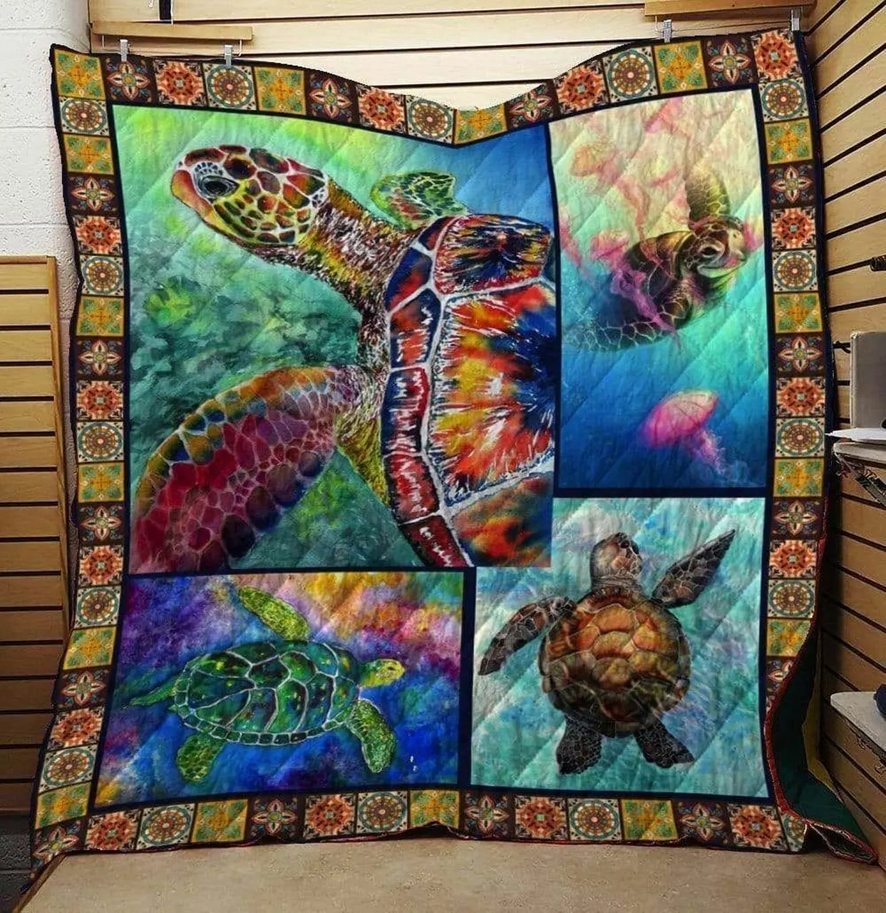 Turtle Vcb Quilt Derqdw and Home Decor