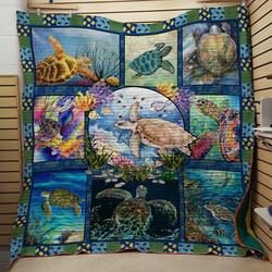 Turtle Vcb Quilt Derqzn and Home Decor