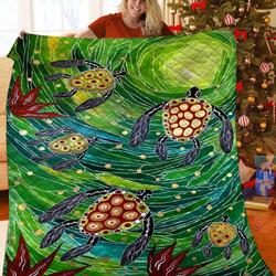 Turtlr JFJ14276 3D Customized Quilt 2707 and Home Decor