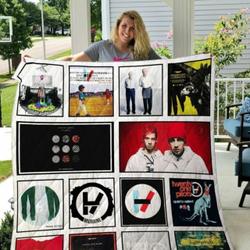 Twenty One Pilots 3D Personalized Customized Quilt Blanket 17 and Home Decor
