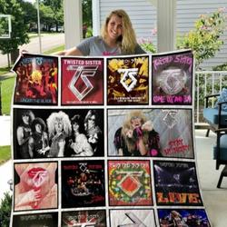 Twisted Sister 2 3D Personalized Customized Quilt Blanket 19 and Home Decor