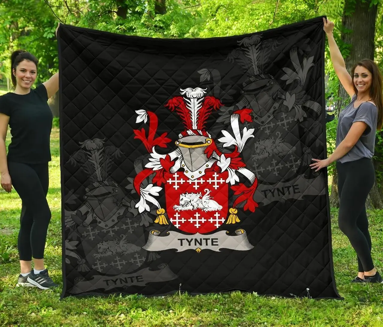 Tynte Ireland Irish Family Crest JFJ14287 3D Customized Quilt 2707 and Home Decor