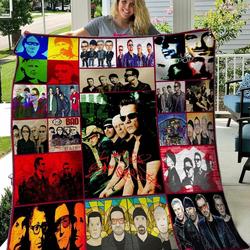 U2 Band Quilt Blanket Th1507 and Home Decor