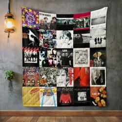 U2 Style 3 Quilt Blanket  Quilt and Home Decor