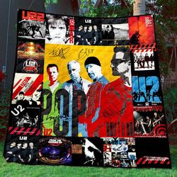 U2 Tml290717 Quilt Blanket  Quilt and Home Decor