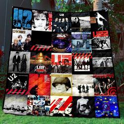 U2 Tml290718 Quilt Blanket  Quilt and Home Decor