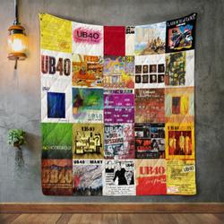 Ub40 Quilt Blanket and Home Decor