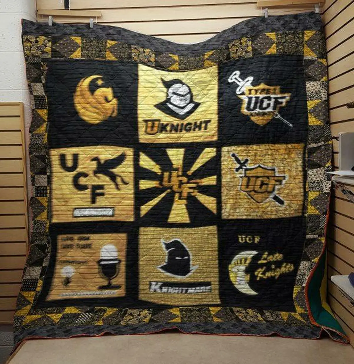 Ucf Quilt Blanket Lv01 Quilt and Home Decor