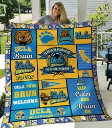 Ucla Bruins Quilt Blanket B280517  Quilt and Home Decor
