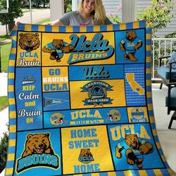 Ucla Bruins Quilt Blanket B280518  Quilt and Home Decor