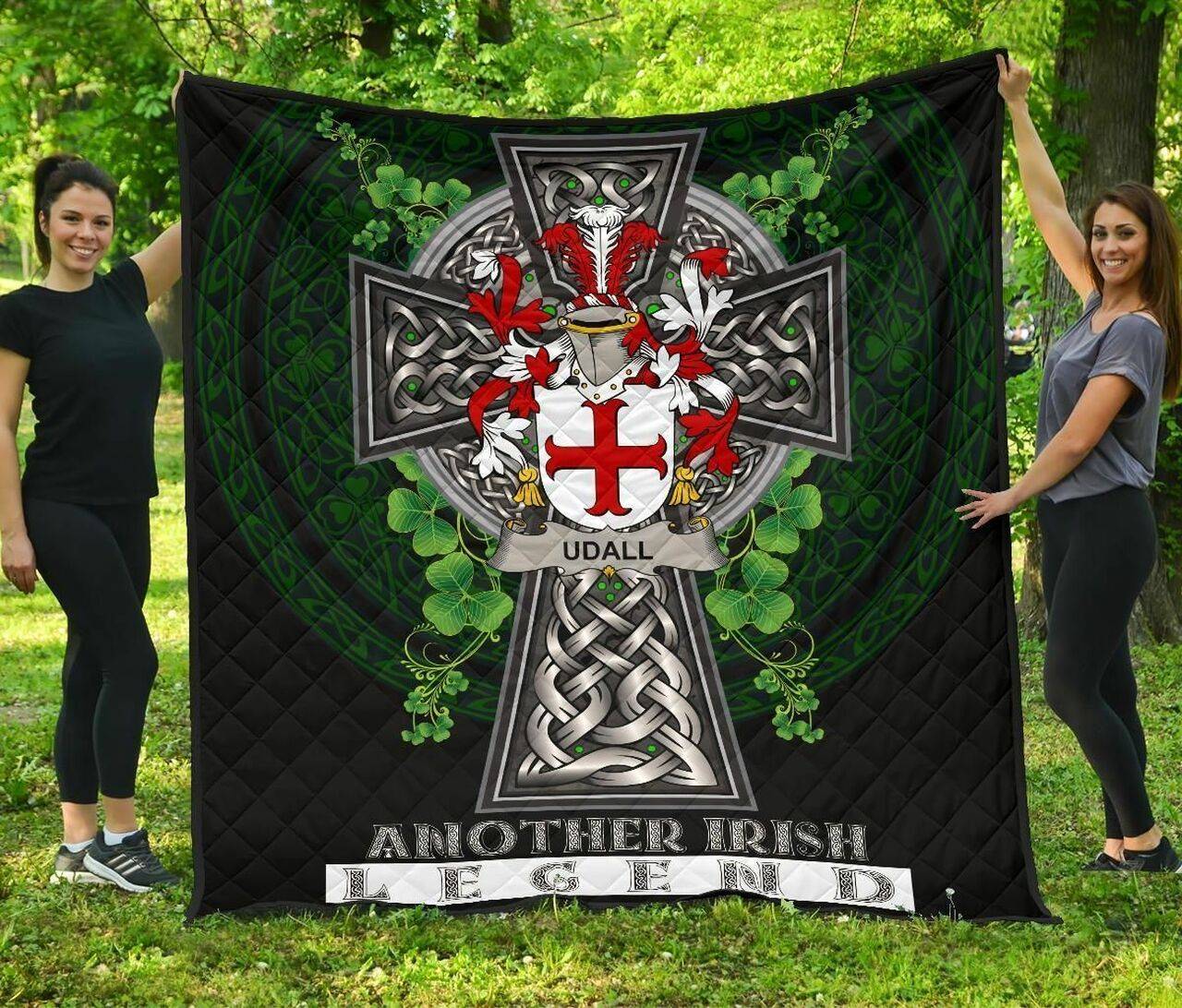 Udall Ireland Irish Legend JFJ14297 3D Customized Quilt 2707 and Home Decor