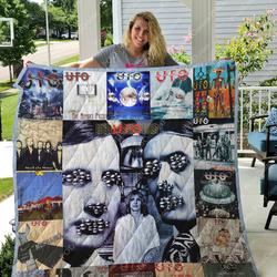 Ufo Albums Quilt Blanket For Fans Ver 17 and Home Decor